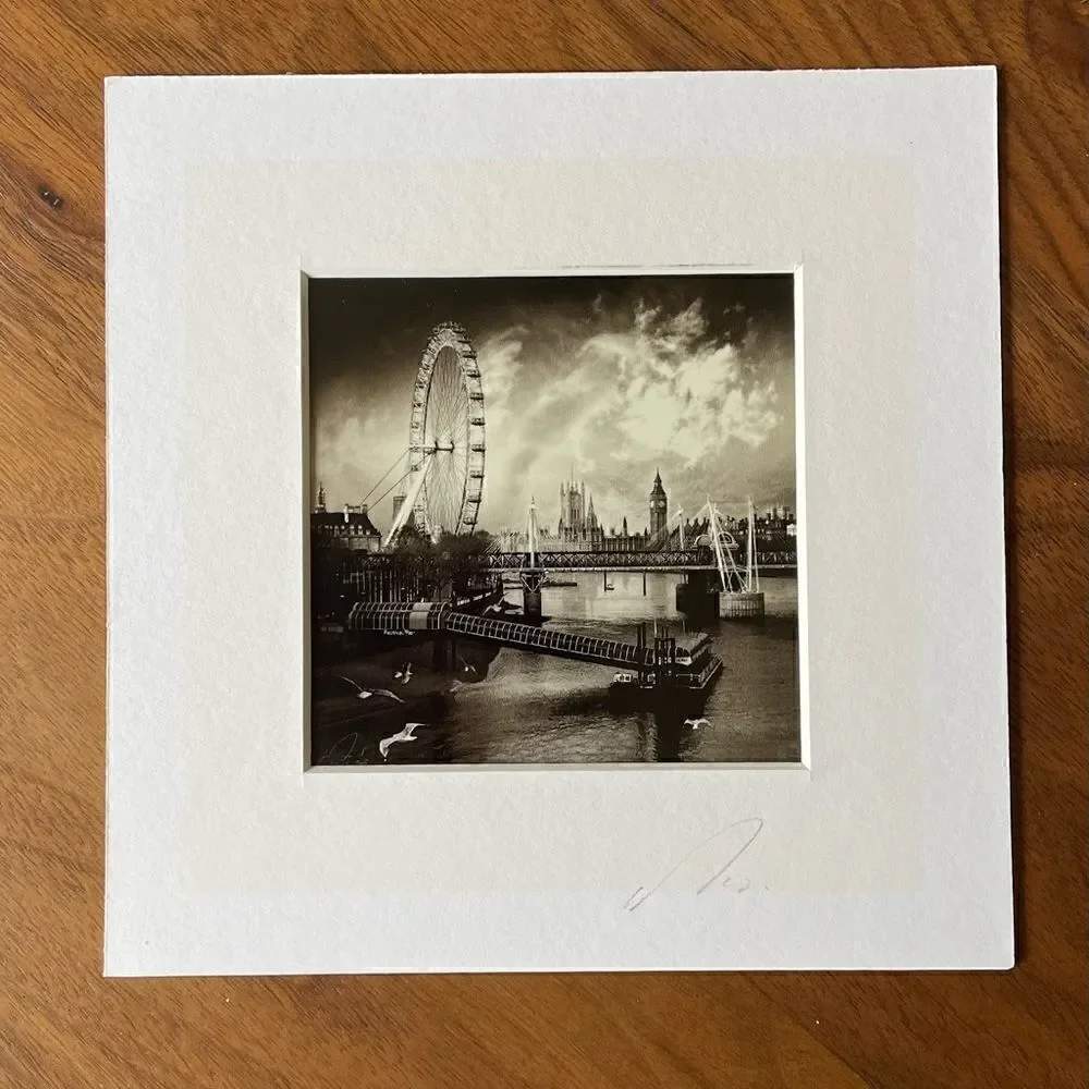 🇬🇧5 x black & white small London Covent Garden prints - Picture 2 of 9